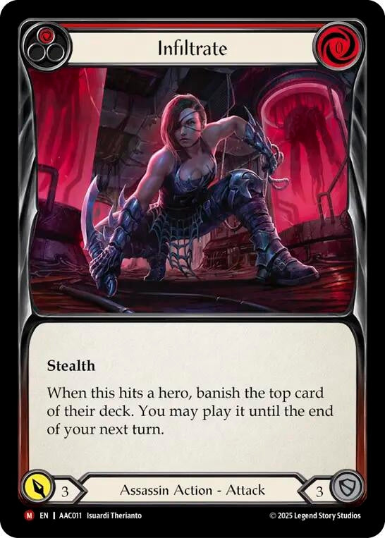 Image for Infiltrate (AAC011) - Flesh and Blood TCG