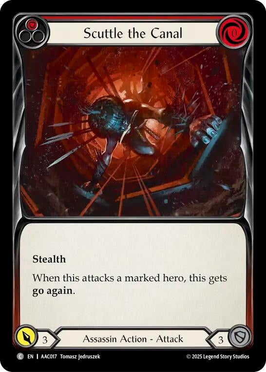 Image for Scuttle the Canal (AAC017) - Flesh and Blood TCG