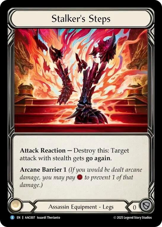 Image for Stalker's Steps (AAC007) - Flesh and Blood TCG