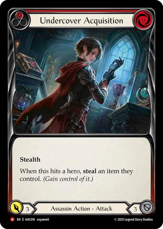 Image for Undercover Acquisition (AAC018) - Flesh and Blood TCG