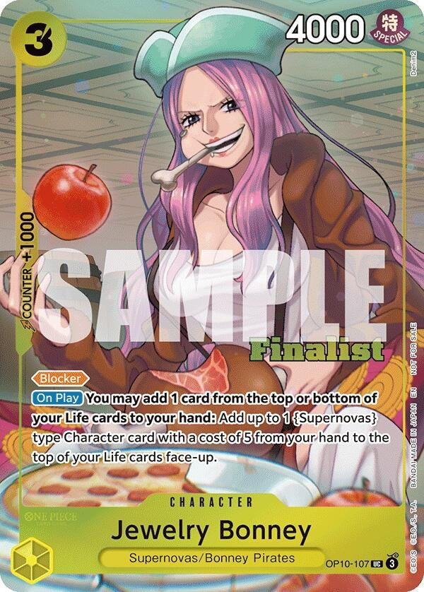 Image for Jewelry Bonney (CS 25-26 Finalist Card Set 2) (OP10-107) (One Piece Promotion Cards) - One Piece Card Game