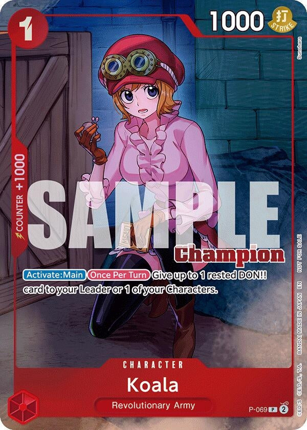 Image for Koala (CS 25-26 Winner Card Set 2) (P-069) (One Piece Promotion Cards) - One Piece Card Game