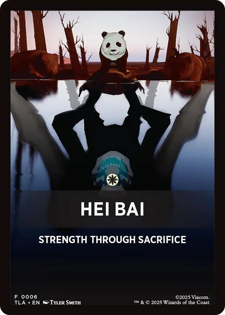 Image for Hei Bai Theme Card (6) (Avatar: The Last Airbender) - Magic: The Gathering