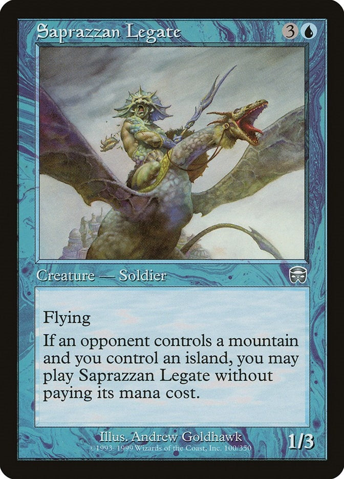 Saprazzan Legate (100) [MMQ] - MTG Single