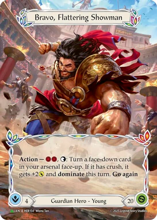 Image for Bravo, Flattering Showman - HER154 (HER154) - Flesh and Blood TCG