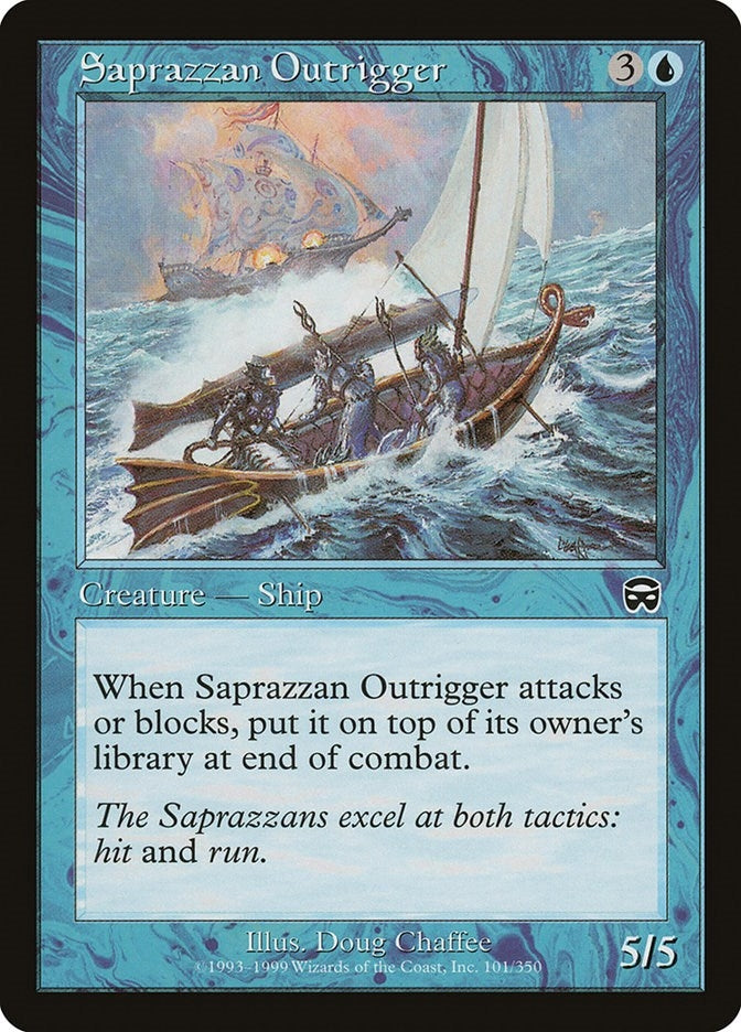 Saprazzan Outrigger (101) [MMQ] - MTG Single