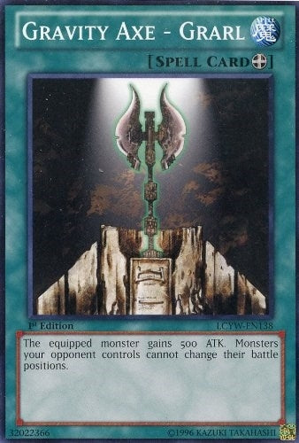 Gravity Axe - Grarl (138) (LC03) - YuGiOh Single