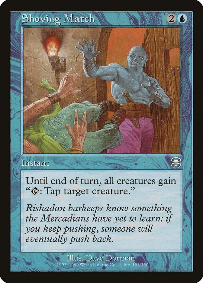 Shoving Match (103) [MMQ] - MTG Single