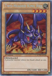 Two-Headed King Rex (158) (LC03) - YuGiOh Single