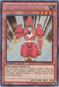 Commander Covington (167) (LC03) - YuGiOh Single