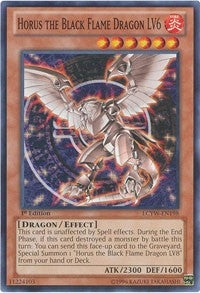 Horus the Black Flame Dragon LV6 (198) (LC03) - YuGiOh Single