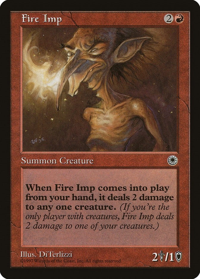 Fire Imp [POR] - MTG Single