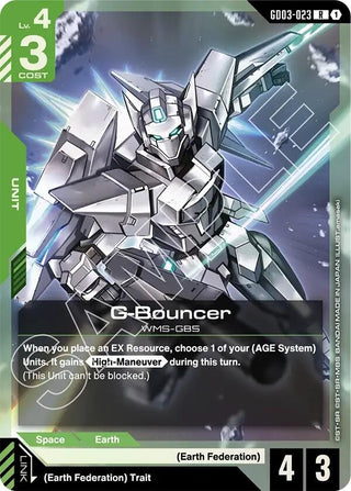 Image for G-Bouncer (GD03-023) (Steel Requiem) - Gundam Card Game