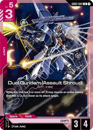 Image for Duel Gundam (Assault Shroud) (GD03-042) (GD03-042) (Steel Requiem) - Gundam Card Game