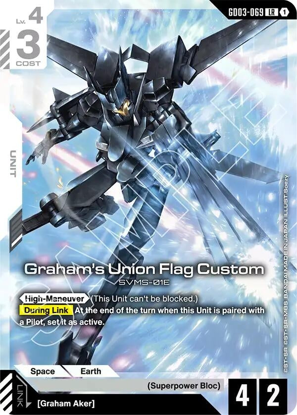 Image for Graham's Union Flag Custom (GD03-069) (Steel Requiem) - Gundam Card Game