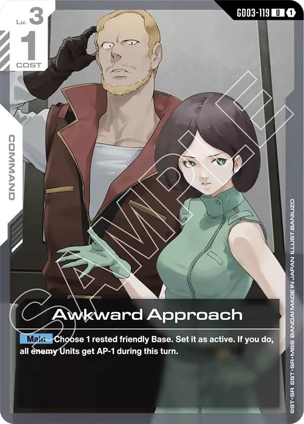 Image for Awkward Approach (GD03-119) (Steel Requiem) - Gundam Card Game
