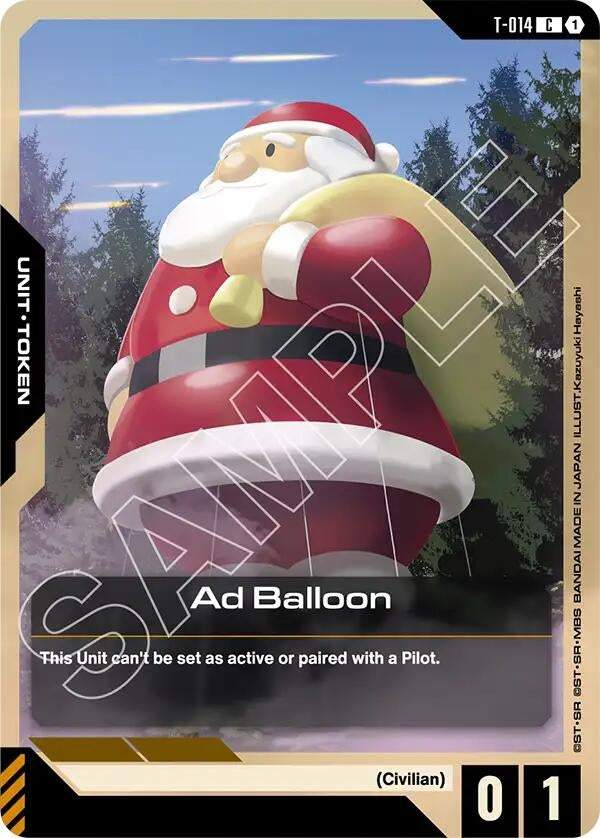 Image for Ad Balloon (T-014) (Steel Requiem) - Gundam Card Game