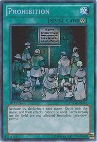 Prohibition (267) (LC03) - YuGiOh Single