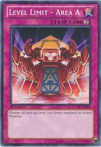 Level Limit - Area A (299) (LC03) - YuGiOh Single