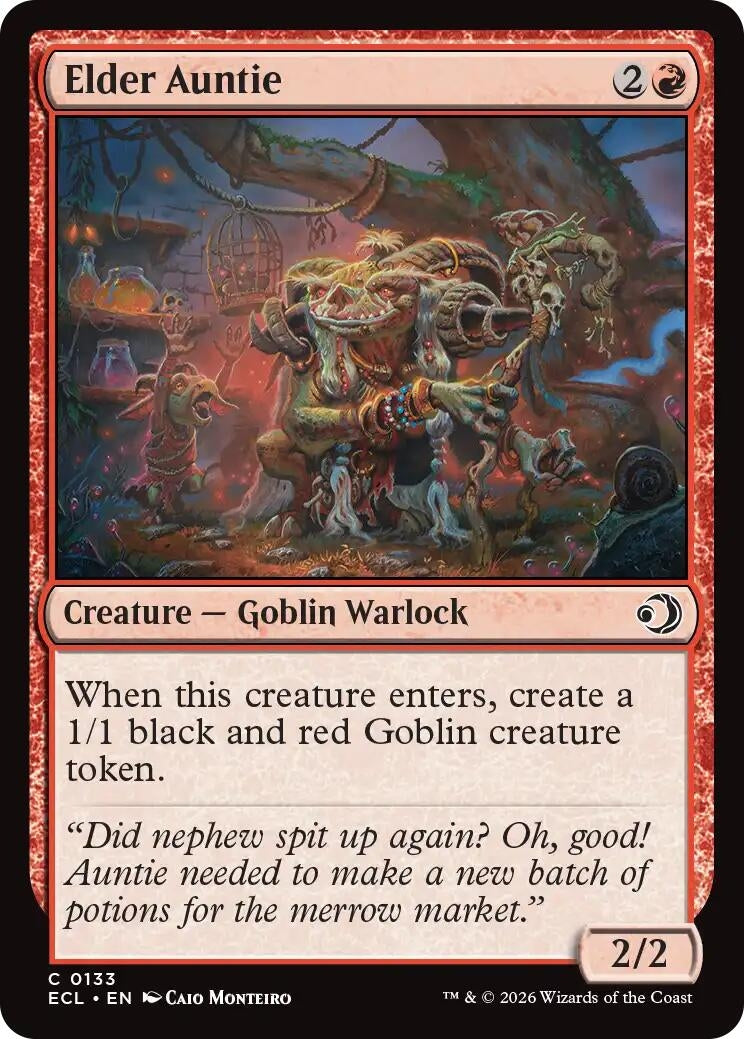 Image for Elder Auntie (133) (Lorwyn Eclipsed) - Magic: The Gathering
