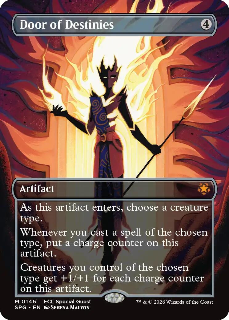 Image for Door of Destinies (Borderless) (146) (Special Guests) - Magic: The Gathering