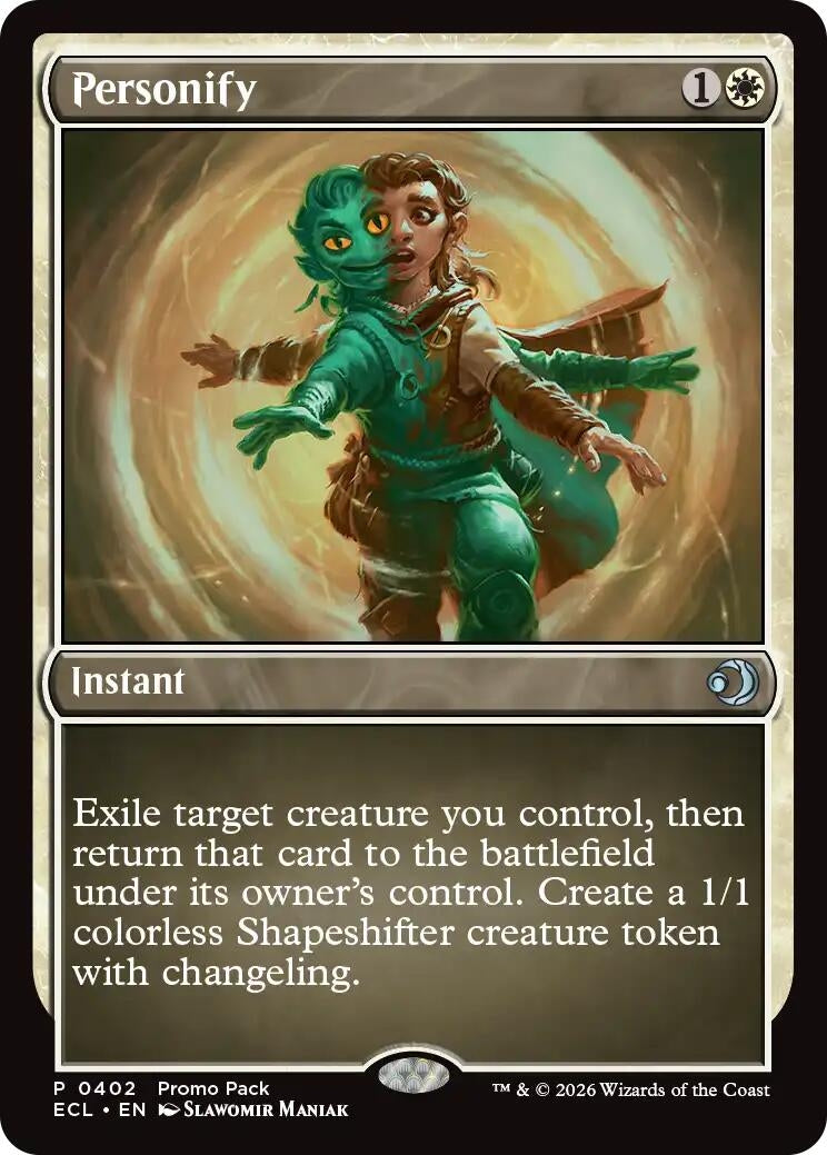 Image for Personify (402) (Lorwyn Eclipsed) - Magic: The Gathering