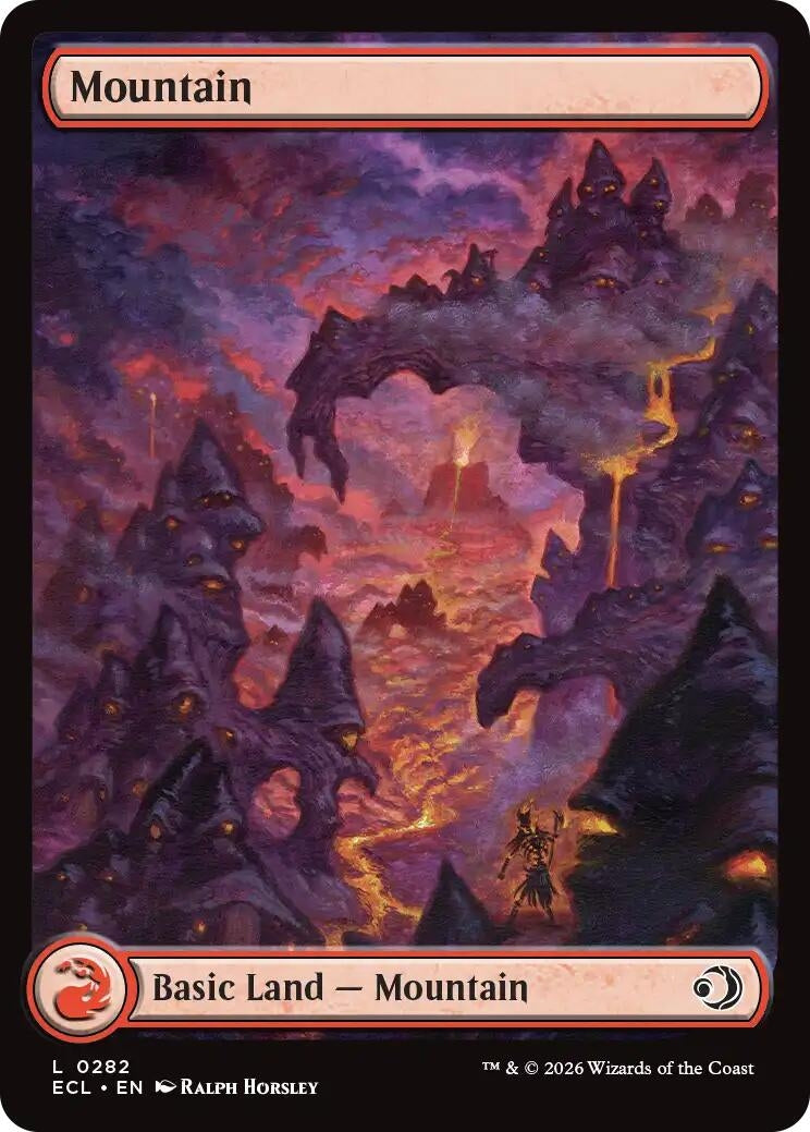 Image for Mountain (0282) (282) (Lorwyn Eclipsed) - Magic: The Gathering