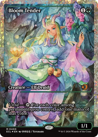 Image for Bloom Tender (0400) (Showcase) (Fracture Foil) (400) (Lorwyn Eclipsed) - Magic: The Gathering