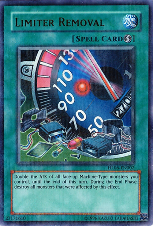 Limiter Removal (6002) (HL06) - YuGiOh Single
