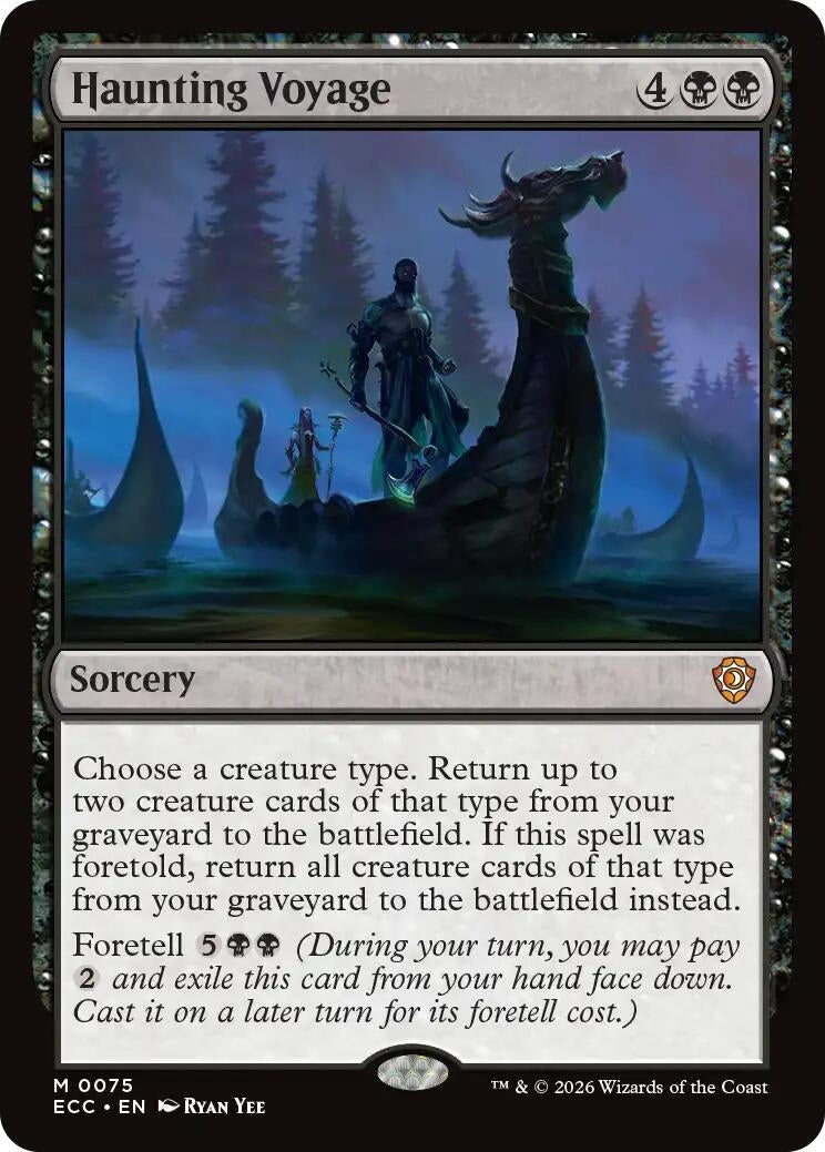 Image for Haunting Voyage (75) (Lorwyn Eclipsed) - Magic: The Gathering