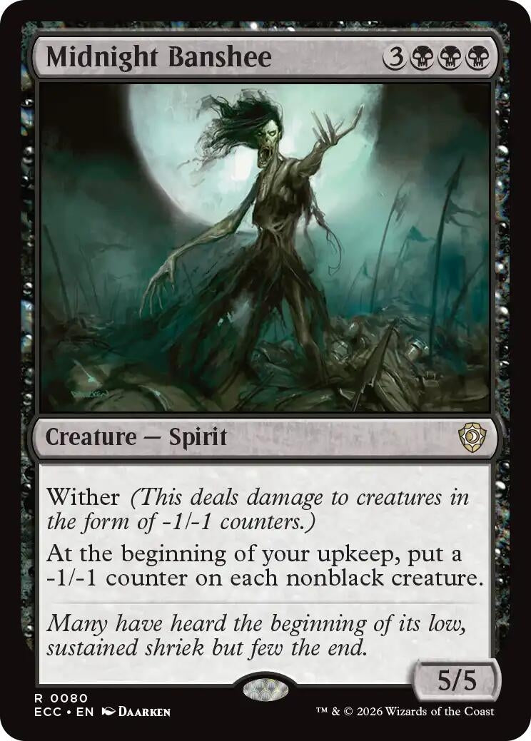 Image for Midnight Banshee (80) (Lorwyn Eclipsed) - Magic: The Gathering
