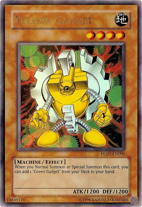 Yellow Gadget (7006) (HL07) - YuGiOh Single