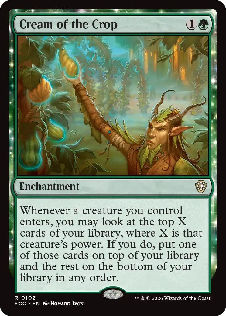 Image for Cream of the Crop (102) (Lorwyn Eclipsed) - Magic: The Gathering