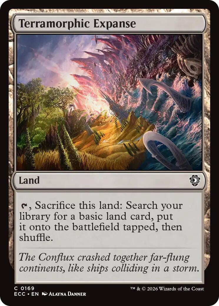 Image for Terramorphic Expanse (169) (Lorwyn Eclipsed) - Magic: The Gathering
