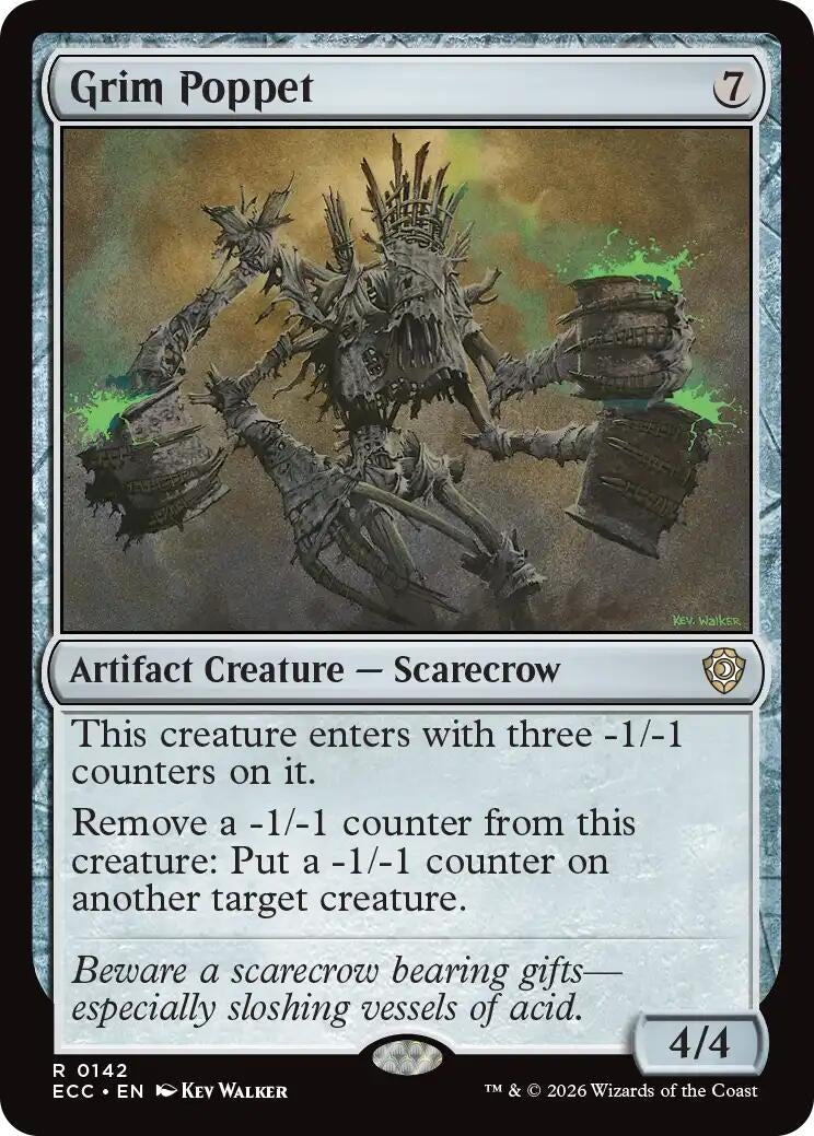 Image for Grim Poppet (142) (Lorwyn Eclipsed) - Magic: The Gathering