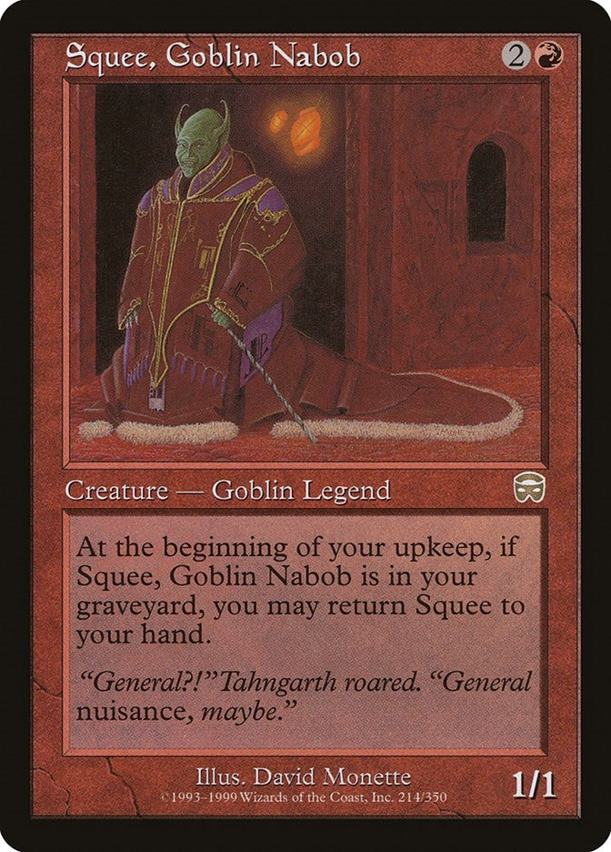 Squee Goblin Nabob (214) [MMQ] - MTG Single