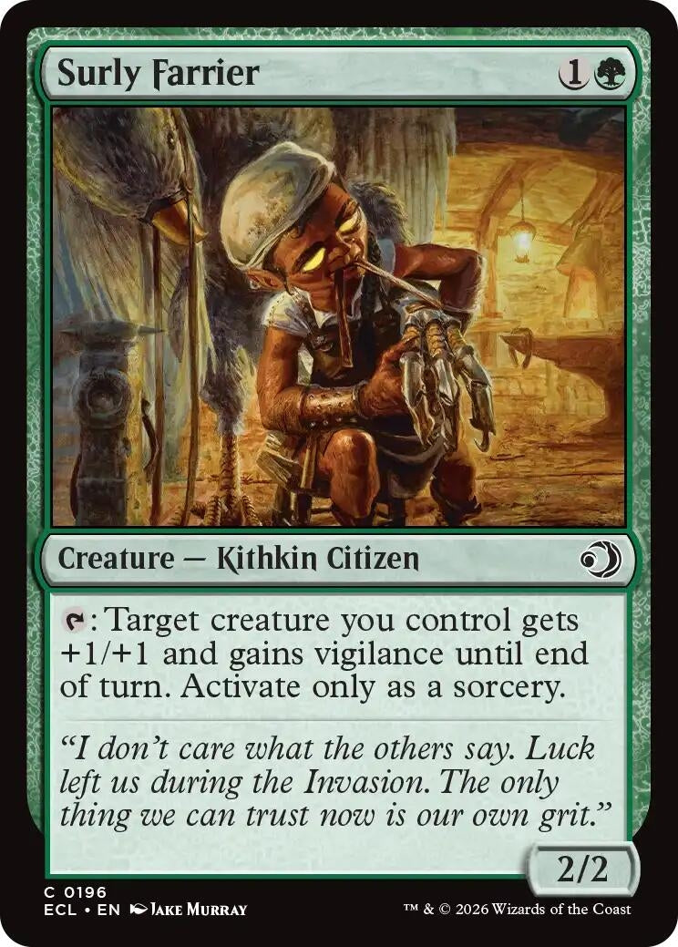 Image for Surly Farrier (196) (Lorwyn Eclipsed) - Magic: The Gathering