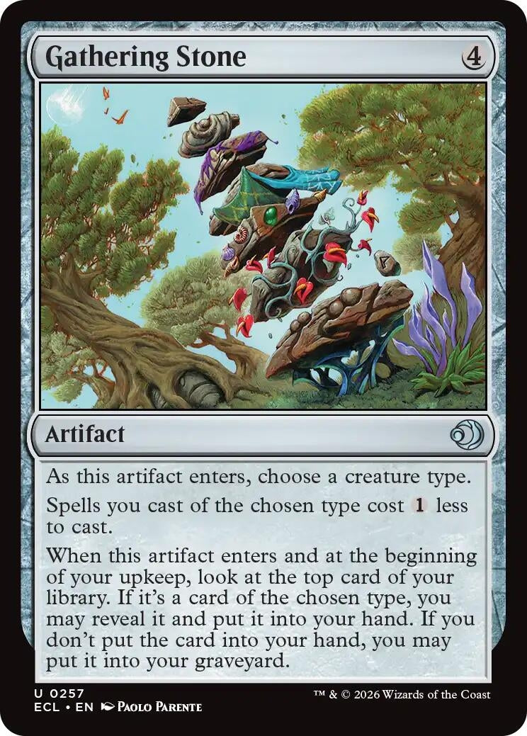 Image for Gathering Stone (257) (Lorwyn Eclipsed) - Magic: The Gathering