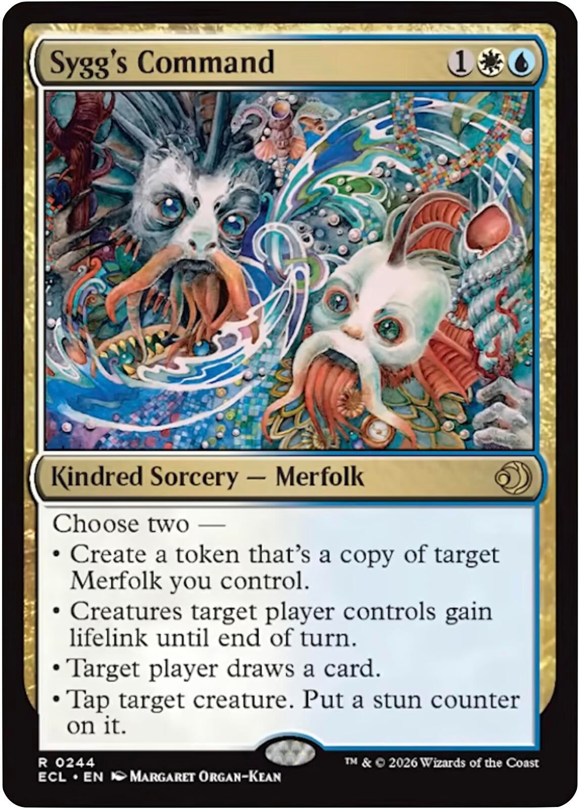 Image for Sygg's Command (244) (Lorwyn Eclipsed) - Magic: The Gathering
