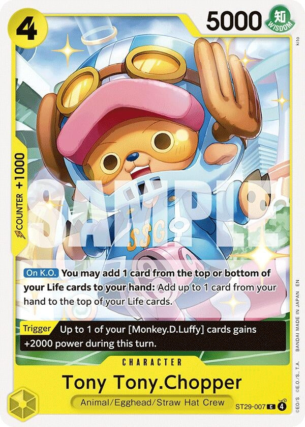 Image for Tony Tony.Chopper (ST29-007) (Starter Deck 29: Egghead) - One Piece Card Game