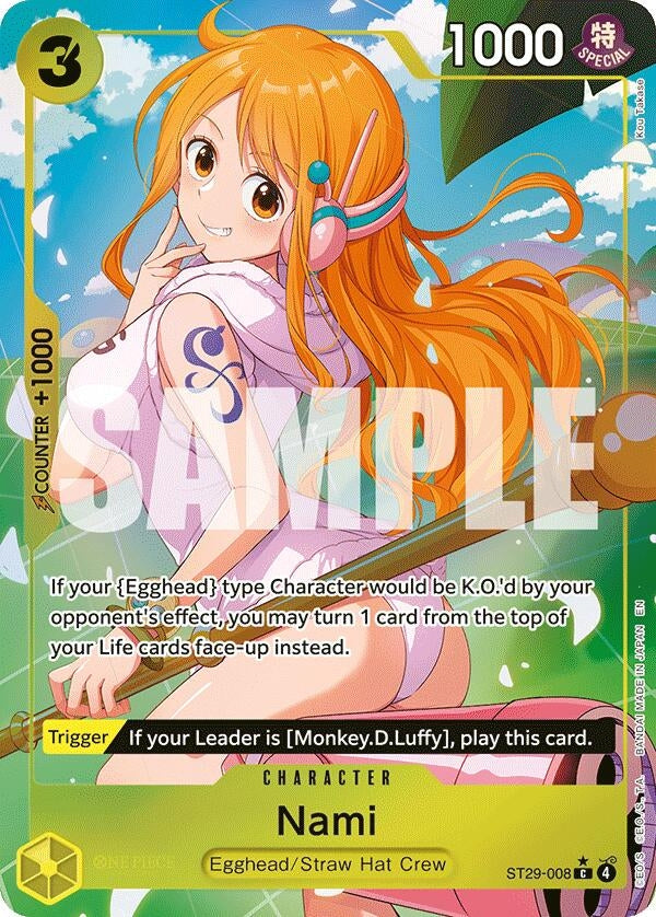 Image for Nami (Full Art) (ST29-008) (Starter Deck 29: Egghead) - One Piece Card Game
