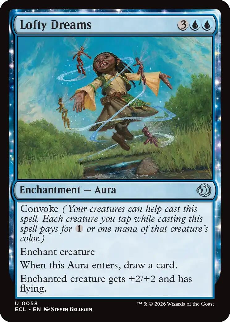 Image for Lofty Dreams (58) (Lorwyn Eclipsed) - Magic: The Gathering