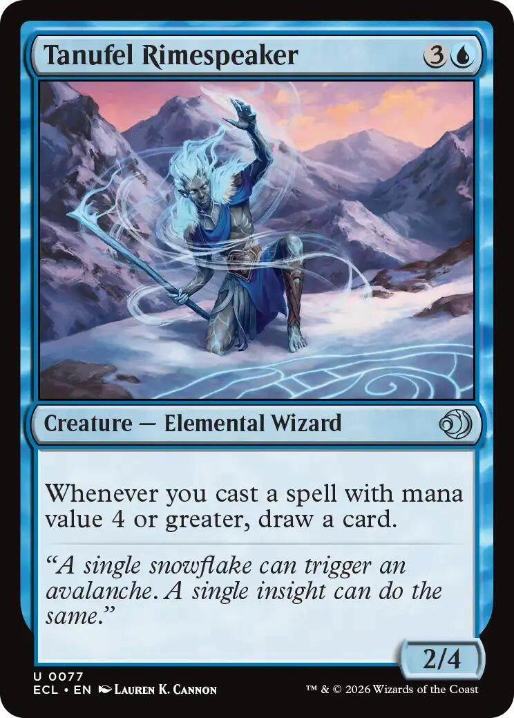 Image for Tanufel Rimespeaker (77) (Lorwyn Eclipsed) - Magic: The Gathering