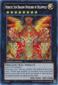 Hieratic Sun Dragon Overlord of Heliopolis (9004) (CT09) - YuGiOh Single