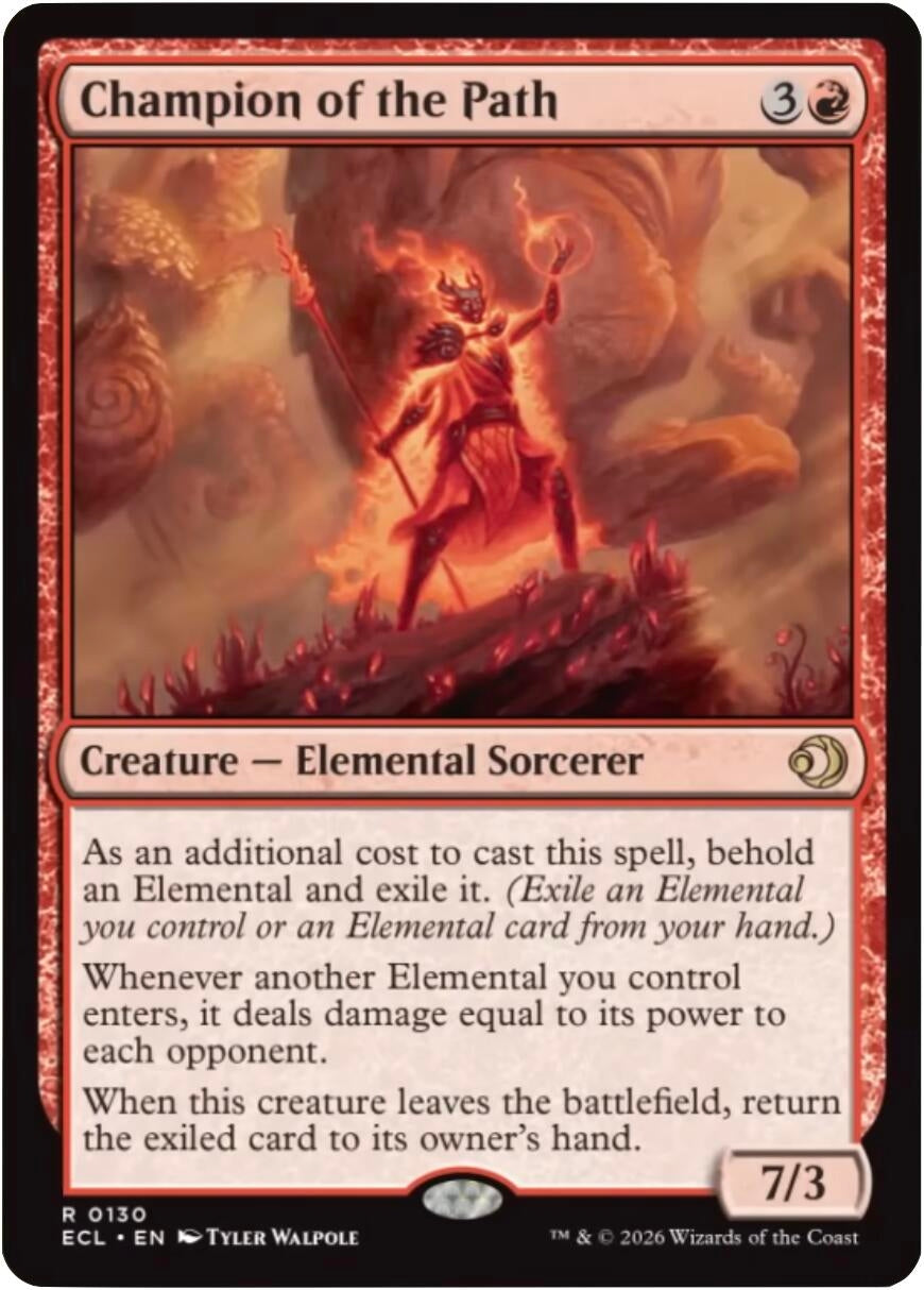 Image for Champion of the Path (130) (Lorwyn Eclipsed) - Magic: The Gathering