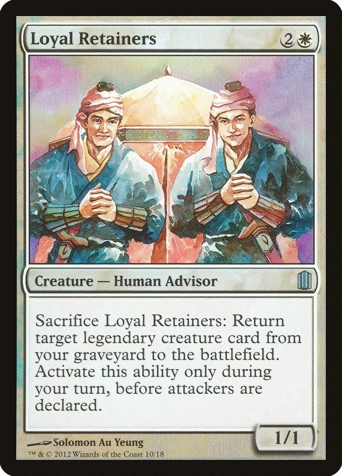 Loyal Retainers (10) [CM1] - MTG Single