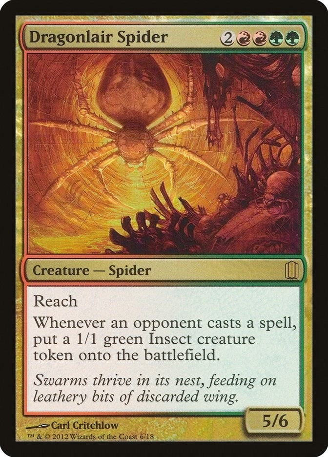 Dragonlair Spider (6) [CM1] - MTG Single