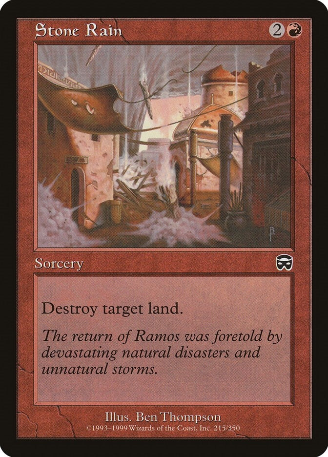 Stone Rain (215) [MMQ] - MTG Single
