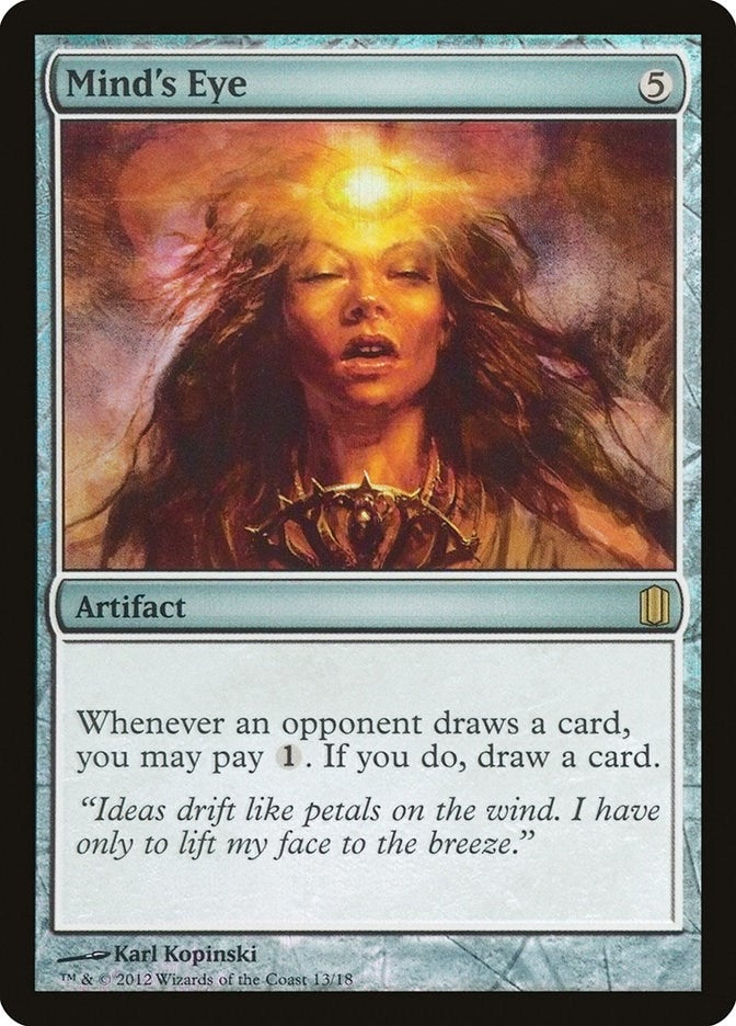 Mind’s Eye (13) [CM1] - MTG Single