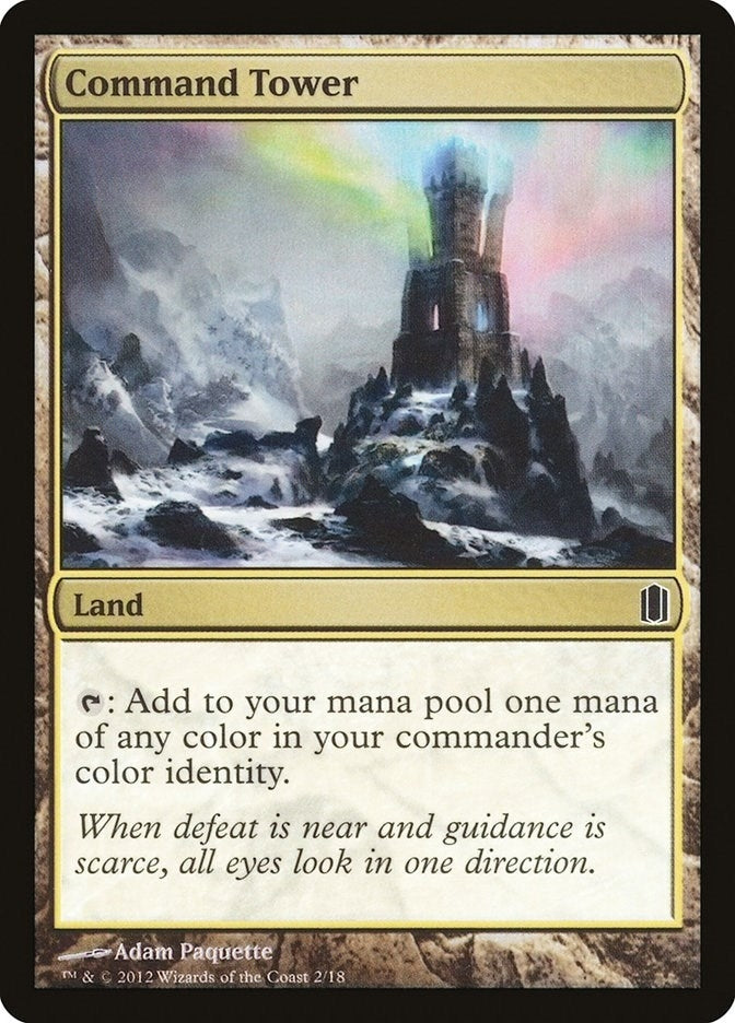 Command Tower (2) [CM1] - MTG Single